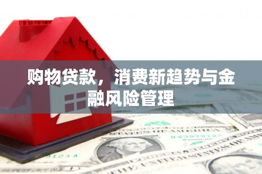 伊通购物贷款，消费新趋势与金融风险管理