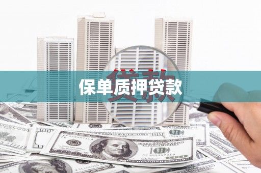 伊通保单质押贷款