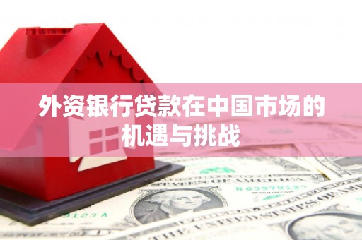 伊通外资银行贷款在中国市场的机遇与挑战