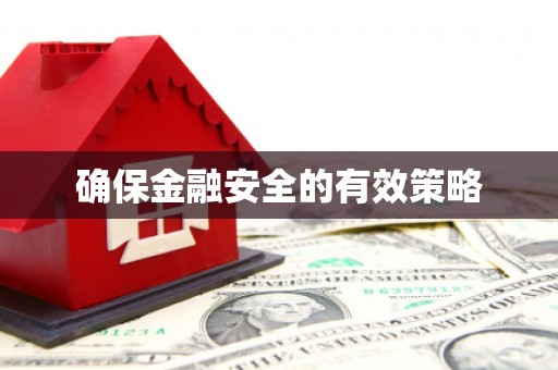 伊通确保金融安全的有效策略